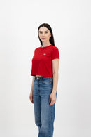 Teens Crop Top Red