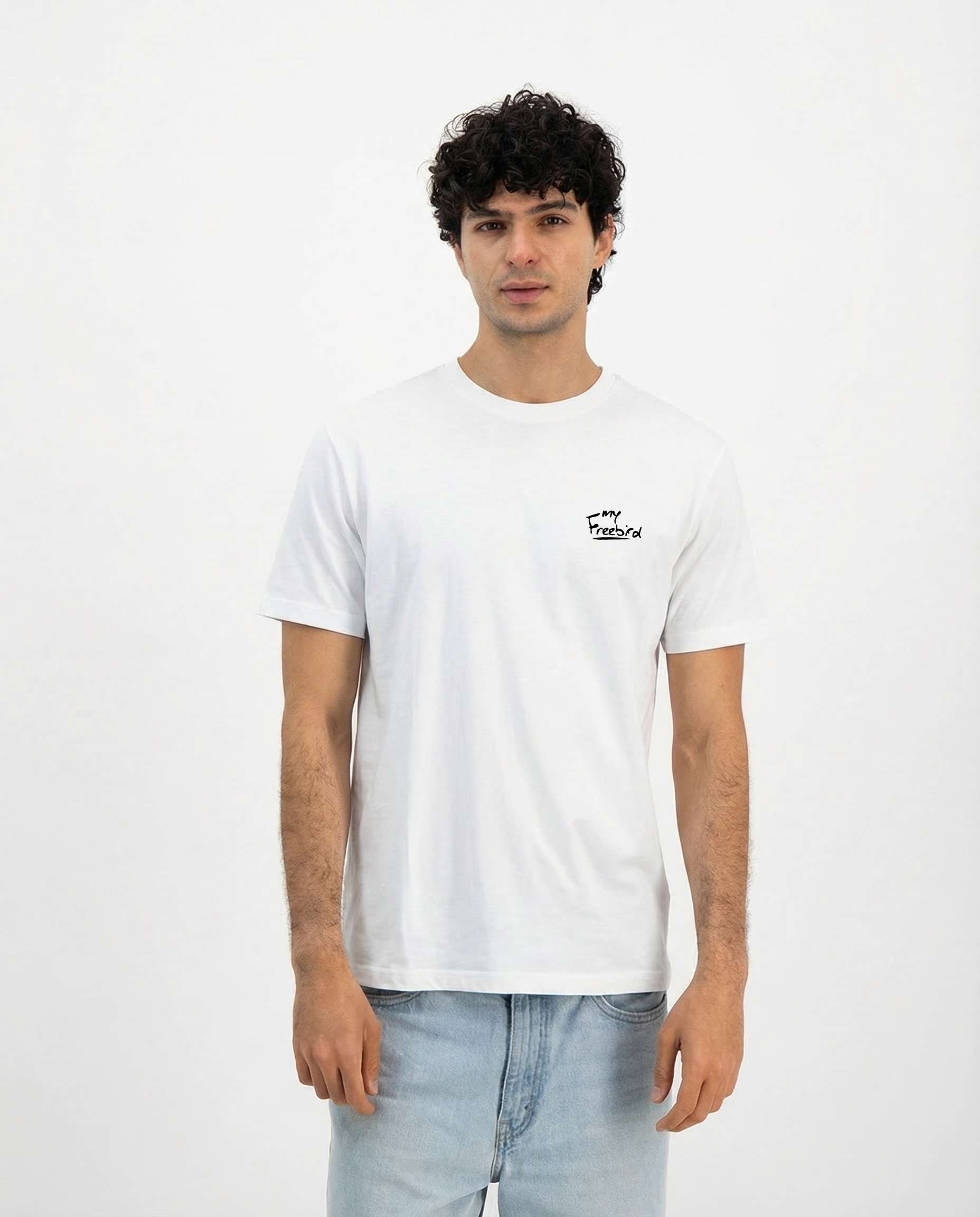 S / White