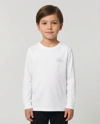 Kids Full Sleeves Tone-on-Tone Embroidery
